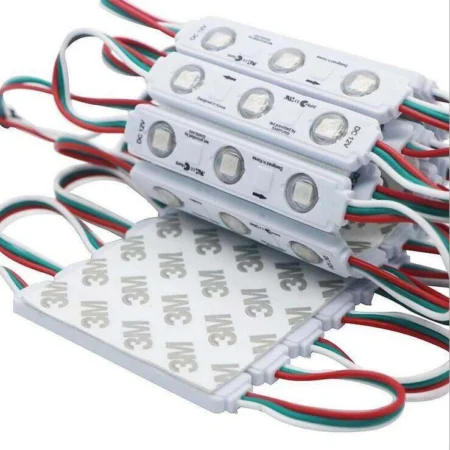 WS2811 Addressable RGB LED Module DC 12V – 3LED Waterproof Pixel Light