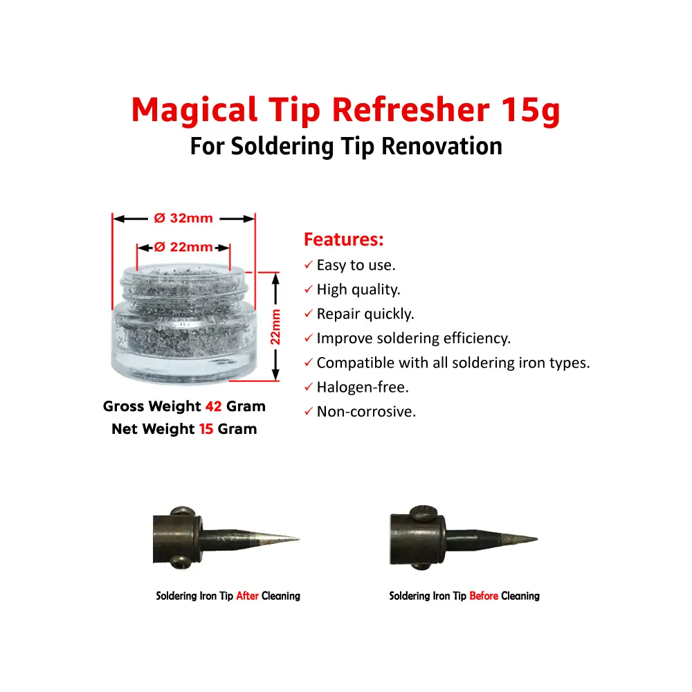 Magical Tip Refresher 15g for Soldering Tip Renovation