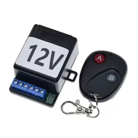 2-Channel 12V RF Wireless Relay Switch (433 MHz)