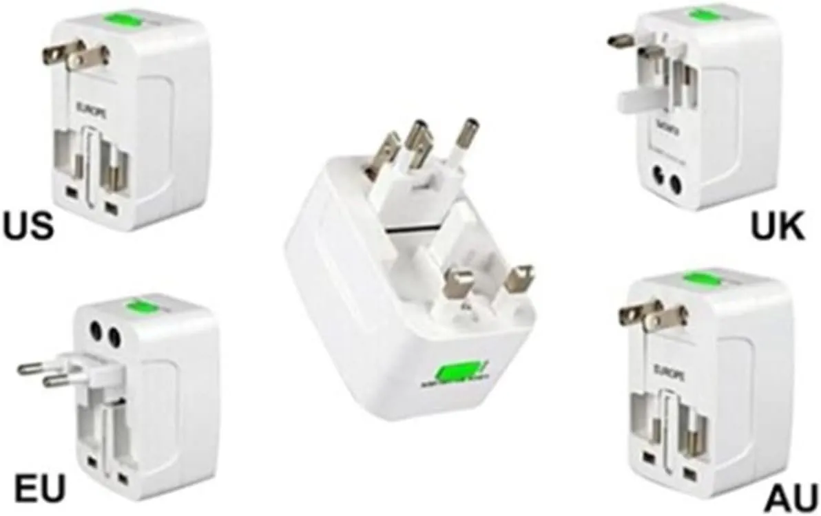 Universal Travel Adapter — All‑in‑One Worldwide Plug (US / UK / EU / AU) — Safety Shutters, Surge Protection, Lock Slider 2 41 WHnoCl5L. AC SL1200