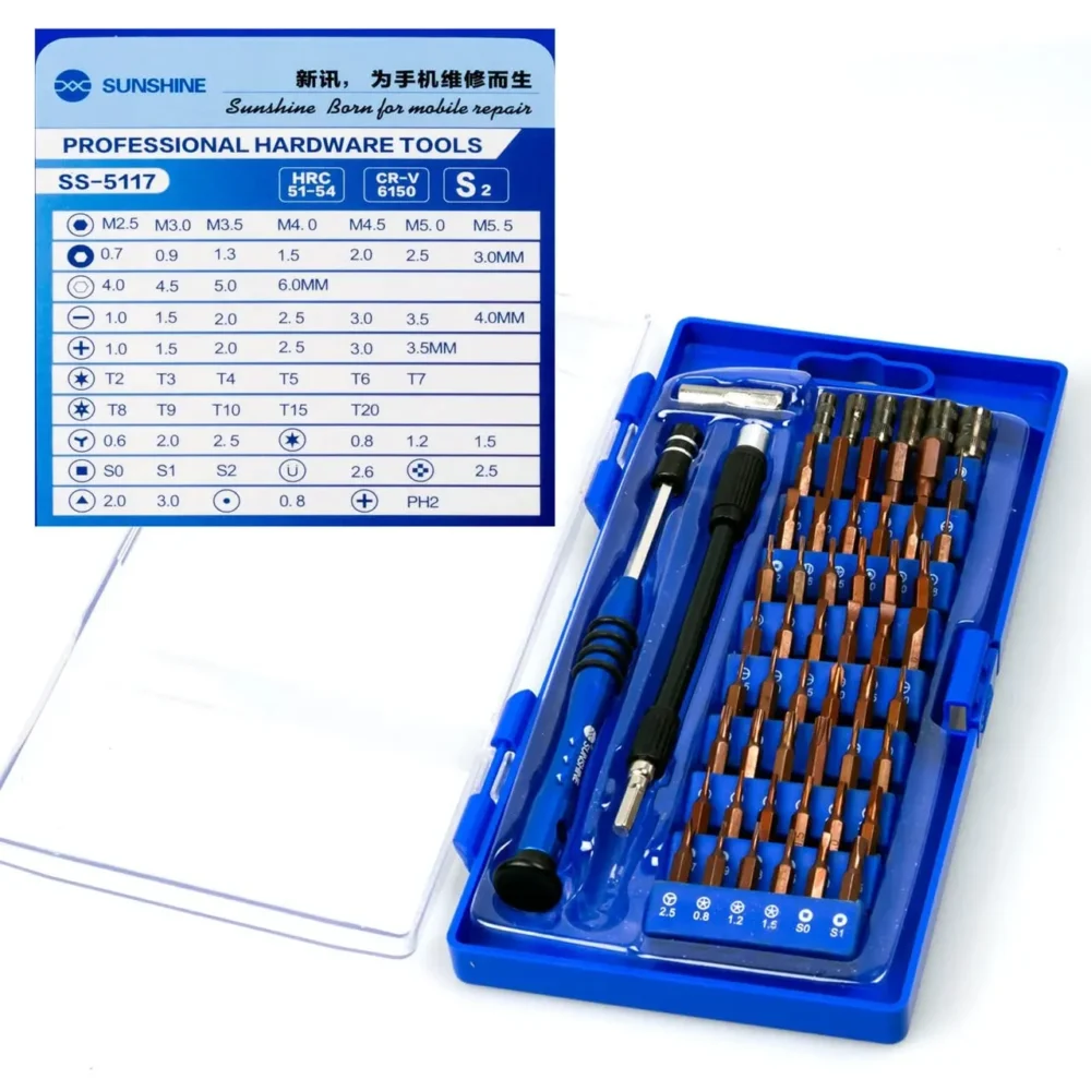 SUNSHINE ScrewDriver Kit SS-5117