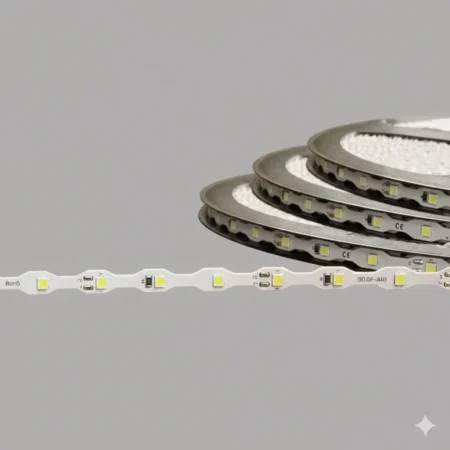 LED Strip XN-F60D-W 12V – SMD2835 60LED/m 7mm Width 6000–6500K Cool White (Sold per meter)