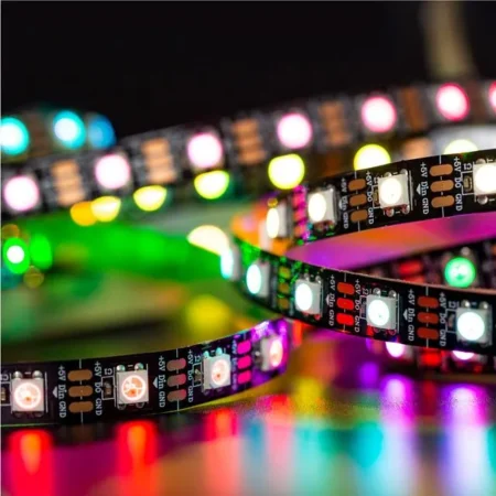 LED Strip Addressable RGB 5V 60LED/m IP20 5meter Roll SMD2812