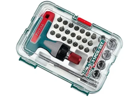 TOTAL 31 Pcs T Handle Wrench Screwdriver Set (TACSD30316 )