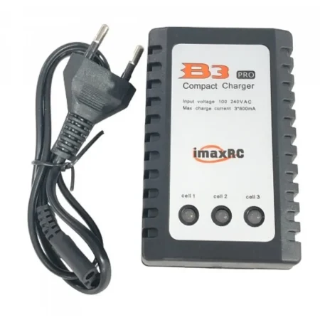 Imax B3 3×800mA LiPo Balance Charger (2S–3S)