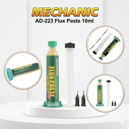 MECHANIC AD‑223 Flux Paste 10ml (Syringe Kit with Applicator & Tips)