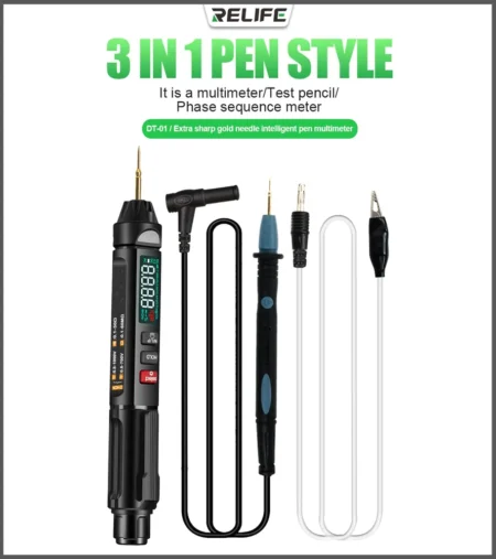 Relife DT-01 3in1 Pen-Type Digital Multimeter Auto Lntelligent Sensor Pen