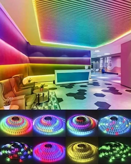 LED Strip Addressable RGB 5V 60LED/m IP20 5meter Roll SMD2812