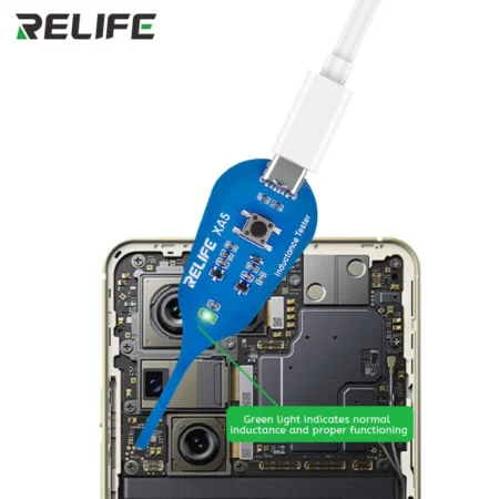 Relife XA5 Type-C High Precision Electromagnetic Induction Tester for Circuit Board Fault Detection RELIFE XA5 Inductance Tester