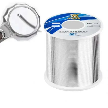 Soldering Wire 63/37, 750g Net, 2.2% Flux – Variable (0.6 / 0.8 / 1.0 mm)