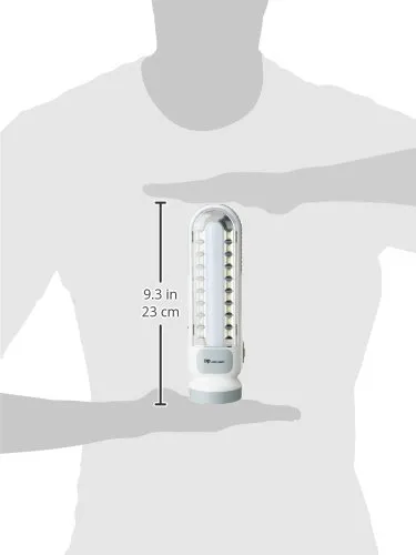LED Light Rechargeable Portable DP-7102 | 3‑in‑1 Torch, Tube & Emergency Lamp 1300mAh AC/DC/Solar Charging