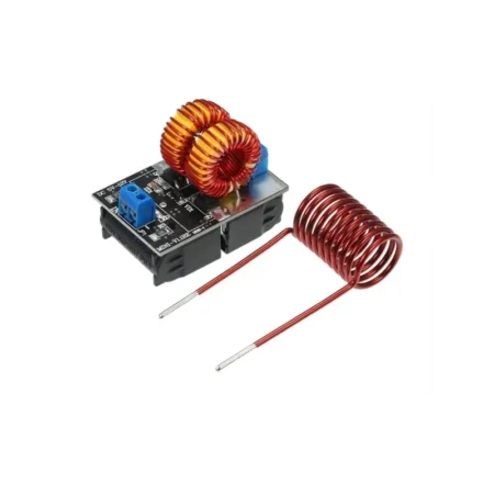 Mini ZVS Induction Heating Board Flyback Driver Heater DIY Cooker 5v-12v 120W+ Ignition Coil