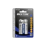 BESTON R6F22S 9V Heavy Duty Battery — Zinc‑Chloride (Card)