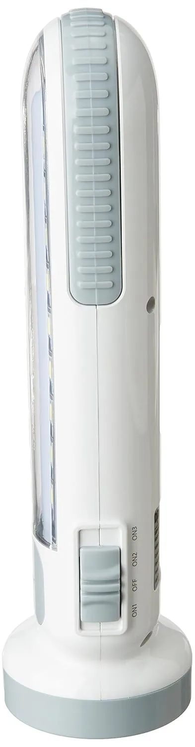 LED Light Rechargeable Portable DP-7102 | 3‑in‑1 Torch, Tube & Emergency Lamp 1300mAh AC/DC/Solar Charging