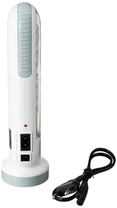 LED Light Rechargeable Portable DP-7102 | 3‑in‑1 Torch, Tube & Emergency Lamp 1300mAh AC/DC/Solar Charging