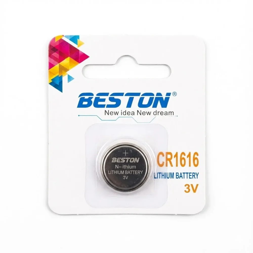 Beston CR1616 3V Lithium Coin Cell Battery — Single Piece