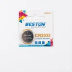 BESTON CR2032 3V Lithium Coin Cell — Single Battery (1 pc)