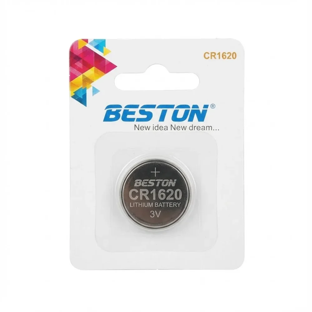 Beston CR1620 3V Lithium Coin Cell Battery — Single Piece