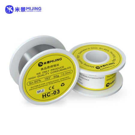 MIJING HC-03 Solder Wire 0.3mm Sn:60% 183C 50g High Quality