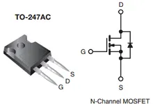 IRFP360 – 400V 23A N-Channel Power MOSFET Transistor 1 IRFP360
