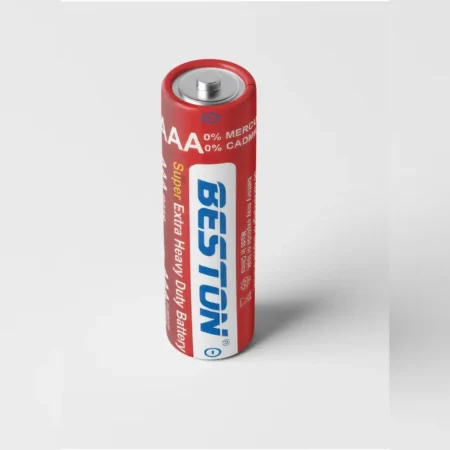 BESTON AAA 1.5V Super Extra Heavy Duty (R03S) Zinc‑Carbon — 1 Pcs