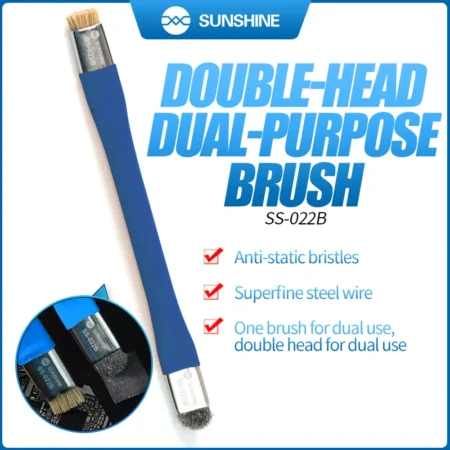 SUNSHINE SS-022B Double-Head Dual-Purpose Brush