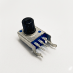 10k Audio Potentiometer — 3-Pin PCB-Mount, Short ~7.9 mm Shaft