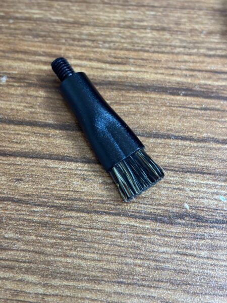 Brush Debonding Heads for Motherboard Chip Glue 4pcs Threaded Steel & Bristle Mix
