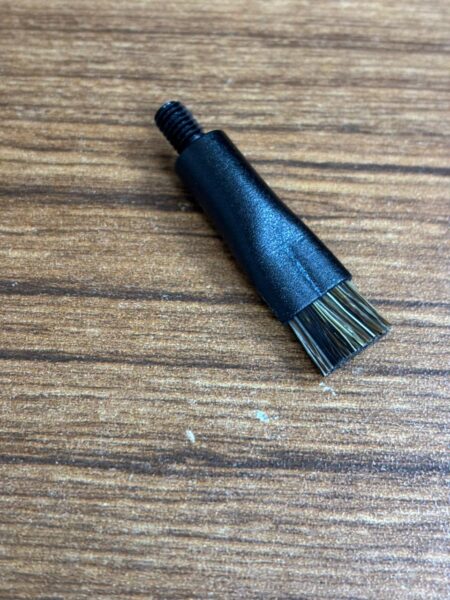 Brush Debonding Heads for Motherboard Chip Glue 4pcs Threaded Steel & Bristle Mix