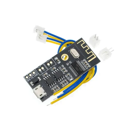 MH-M38 Wireless Bluetooth Audio Receiver Module with Cable – Bluetooth 4.2 Stereo Audio Board with Built-In Amplifier