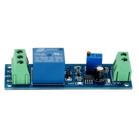 NE555 Delay Monostable Switch Module Time Delay Switch Delay On Vehicle Electrical Delay 12V With optocoupler