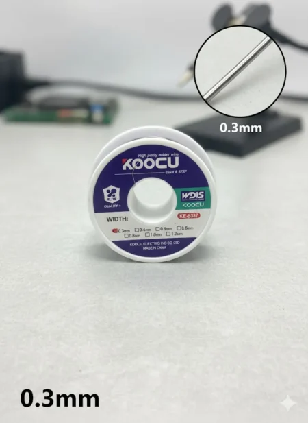 KOOCU Solder Wire KE‑6337 0.3mm