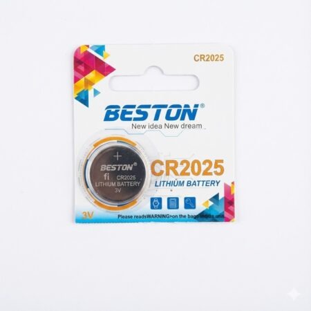 BESTON CR2025 3V Lithium Coin Cell — Single Battery (1 pc)