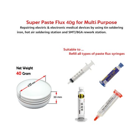 Super Paste Flux 40g – Multi-Purpose Soldering Flux (Tin Paste)
