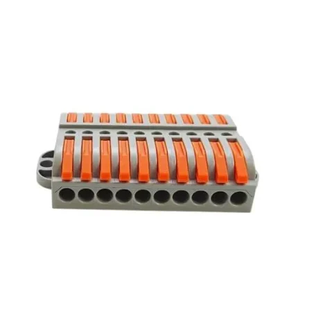 WAGO LT-223-10 Panel Mount Wire Connector 10 In 10 Out – Spring Clamp Cable Terminal