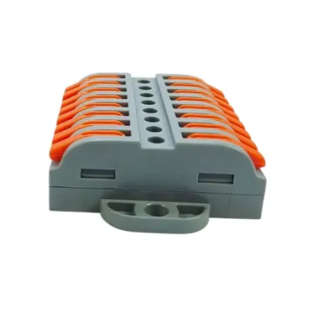 Wago LT-223-8 Panel Mount Wire Connector 8 In 8 Out – Spring Clamp Cable Terminal