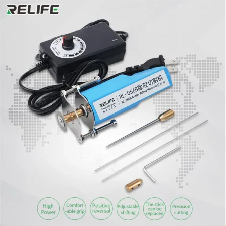 Relife RL-056B 2-in-1 OCA LOCA Glue Electric Remover for Phone Repair