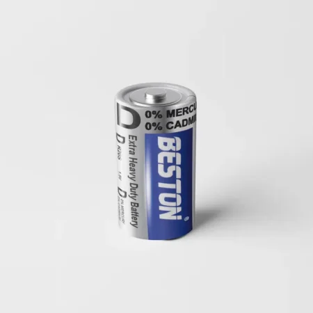 Beston D R20S 1.5V Extra Heavy Duty Battery — 2‑Pack