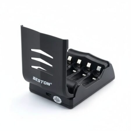 Beston C9001 LCD Battery Charger for AA/AAA (USB-Powered) + Cable