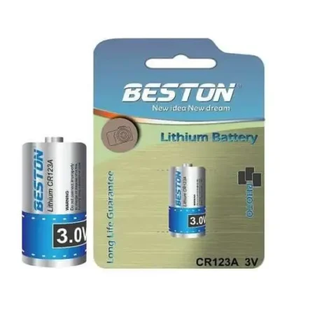Beston CR123A Lithium 3V Primary Battery (CR17345) – 1 Piece