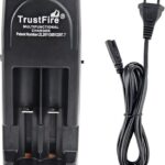 TrustFire TR-001 Charger, Dual-Slot Smart Li-ion Charger (EU 220V Cable Included)