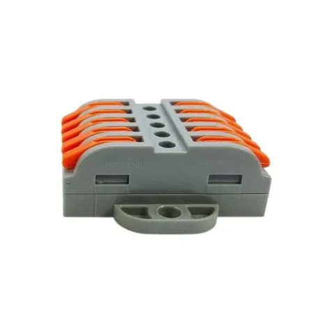 Wago LT-223-5 Panel Mount Wire Connector 5 In 5 Out – Spring Clamp Cable Terminal