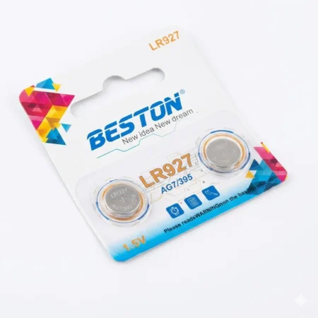 Beston LR927 (AG7/395) 1.5V Alkaline Button Cell — Pack of 2