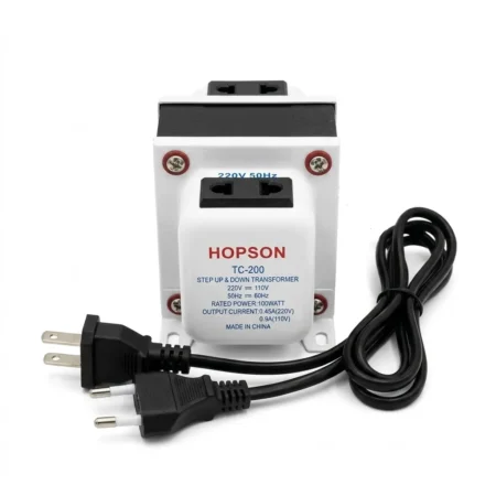 HOPSON TC-200 Step Up & Down Transformer 100W (220V ⇄ 110V)