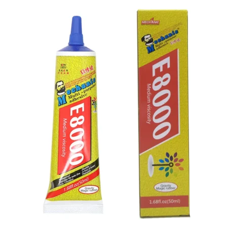 MECHANIC E8000 Transparent Adhesive 50ml