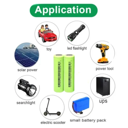Lishen LR1865SS Rechargeable 18650 Cell – 3000mAh 3.65V