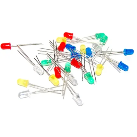 LS-00016 Multi Colored LED Assortment Set 5mm 25pcs (High Quality)