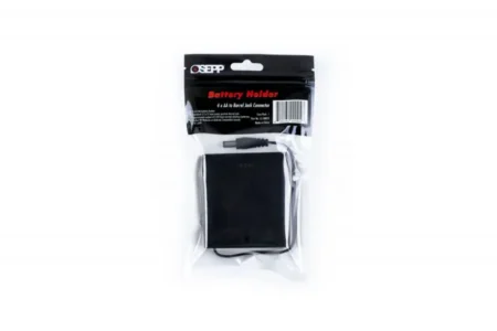 OSEPP 4 AA Battery Holder to Barrel Jack Connector LS-00013