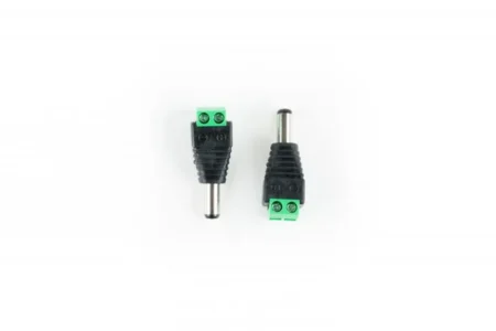 OSEPP LS-00014 Male DC Barrel Jack Adapter 2 Pack
