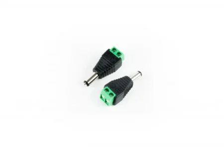 OSEPP LS-00014 Male DC Barrel Jack Adapter 2 Pack